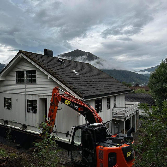 Arbeid utført av EF Maskin