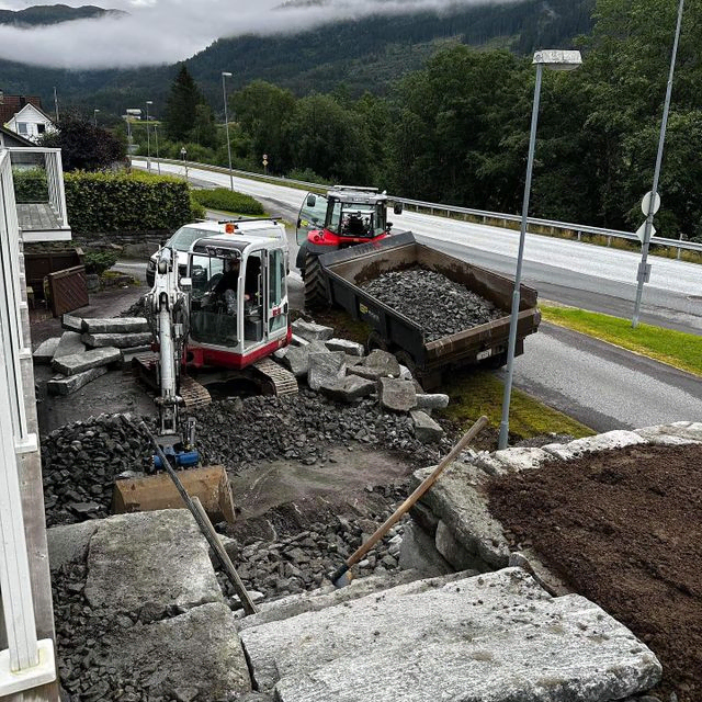 Arbeid utført av EF Maskin