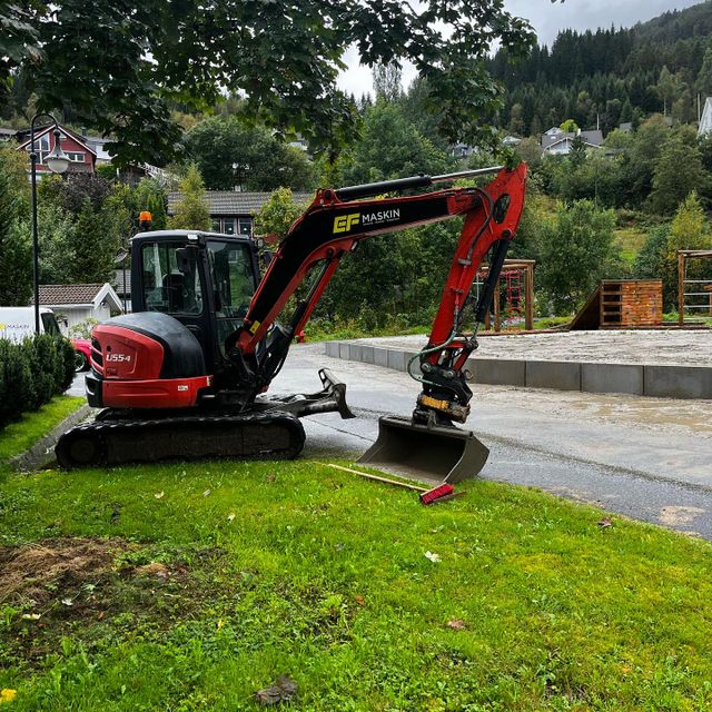 Arbeid utført av EF Maskin